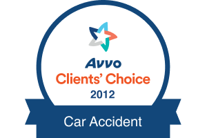 Avvo Clients' Chocie Car Accident